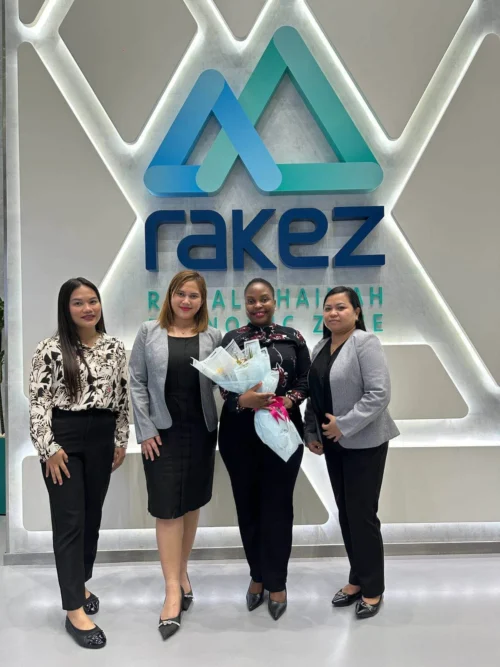 AURION Team with RAKEZ officials